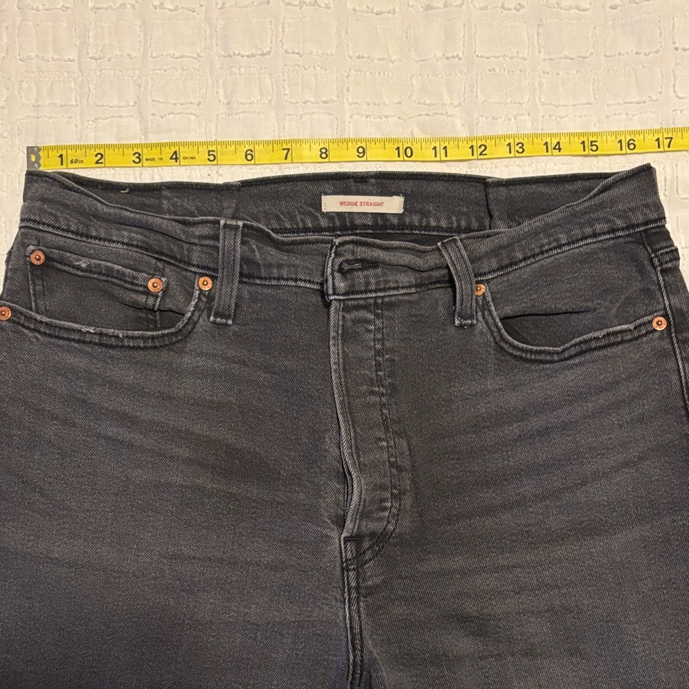 Levi's Women's Straight Leg Jeans - Dark Gray